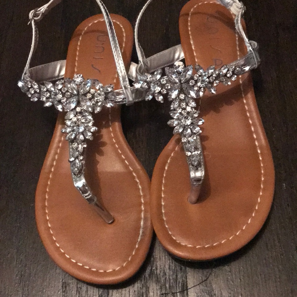 Embellished sandals